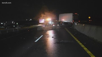 Big crash on Loop 1604 causes traffic backup on northeast side of San Antonio