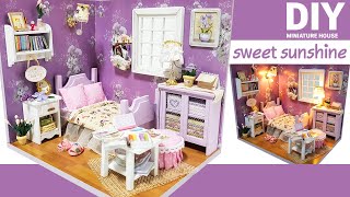 DIY Miniature Dollhouse Kitㅣsweet sunshine houseㅣ스윗선샤인 하우스ㅣ미니어처하우스ㅣ박소소(soso miniature)