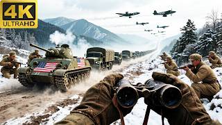 號稱無敵的美軍精銳部隊，誤入國民黨包圍圈遭全殲！#抗美援朝 #国民党 #美国士兵 #movie screenshot 4