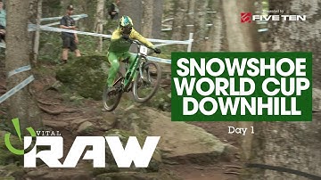 BIG ROCKS & BACKFLIPS! Vital RAW, Snowshoe World Cup Downhill