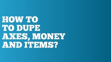 How to dupe Items, Money and Axes! Arceus x Lumber tycoon 2