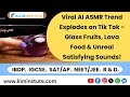 Viral ASMR Glass‑Fruit Cutting Trend Rides Surge in Whispering, Tapping &amp; Mouth‑Sound Searches