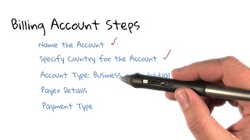 Steps to Create a Billing Account