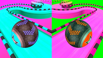 Going Balls - New Ball Speed Run Mobile Gameplay Walkthrough iOS, Android Colour Ball Run (Part 163)