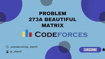 Beautiful Matrix: Codeforces Solution | Competitive Programming Tutorial & Java Implementation