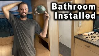 Supervisor is Back On The Job | Installing Ivan&#39;s Bathroom