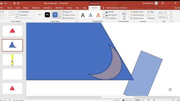 how to make a round edge triangle powerpoint 2019