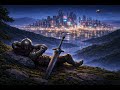 Cyberpunk Samurai 🌃 Relaxing Music &amp; Neon Night City Ambience
