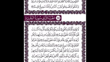 سورة البقرة الايات من 224 الى 228 مكررة