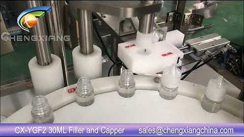 【CHENGXIANG Machinery】CX-YGF V3 30ml unscrambler+E liquid filling machine