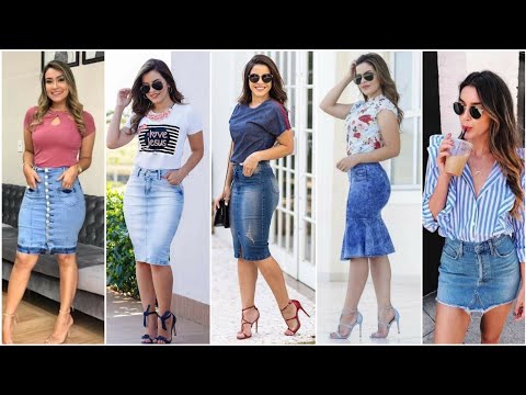 FALDAS JEANS DE