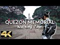 QUEZON MEMORIAL CIRCLE - Walking Tour [4K]