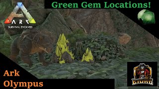 Where To Find Green Gems | Ark: Olympus Guide