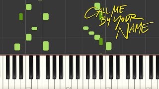 Bach Piano Snippet (Synthesia) - Call Me By Your Name