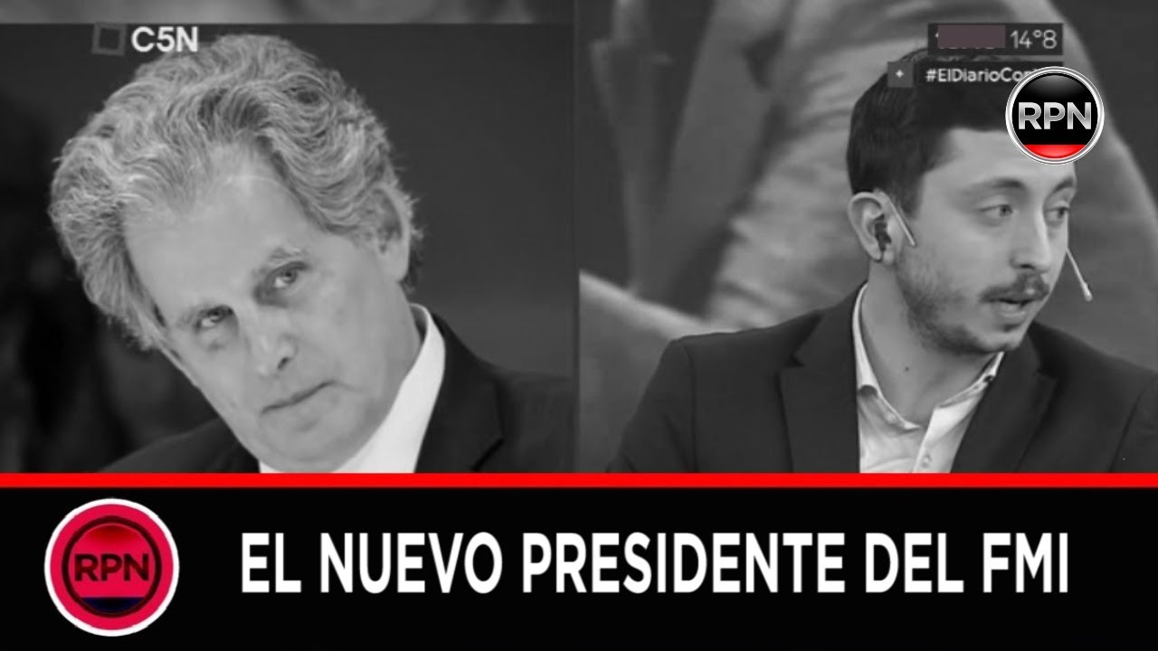 Tremenda revelación de Iván Schargrodsky sobre el nuevo presidente del FMI fmir