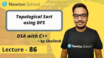 Topological Sort using DFS | GRAPH | Episode 86 | Shailesh Yogendra | DSA with C++