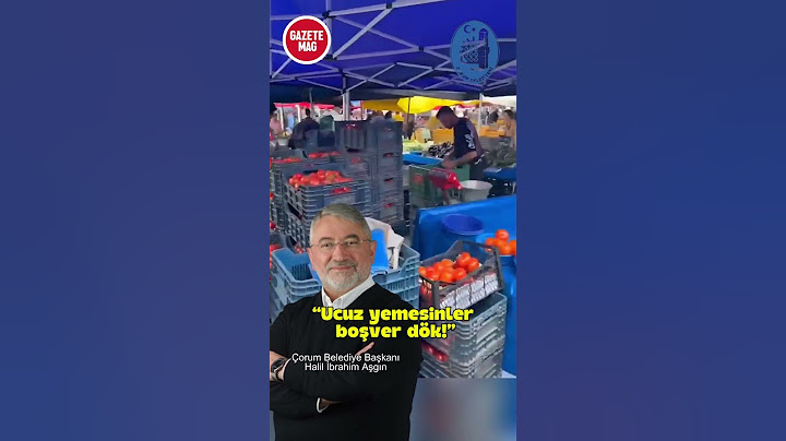 Çorum'da yapılan denetimlerde pazar esnafı Belediye başkanına böyle tepki verdi #haber #gündem
