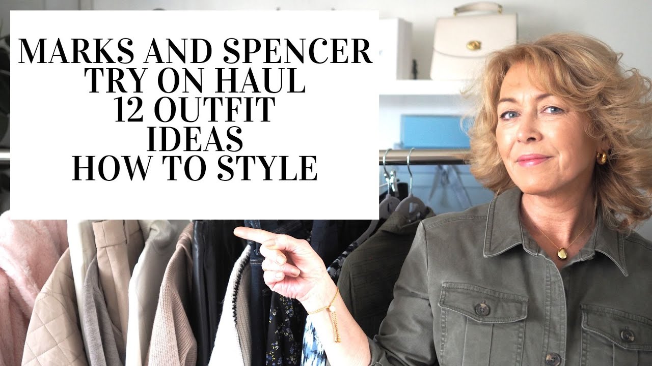 marks and spencer try on haul  twelve outfit ideas and how to