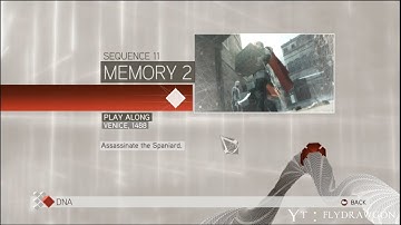 Assassins Creed II Walkthrough Sequence 11 memori 2 Play Along