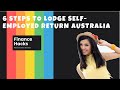 6 Steps to Lodge a Sole Trader Tax Return Australia MyGov 2020/21