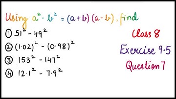 Ex.9.5 Q.7 Chapter:9 Algebraic Expressions and Identities | NCERT Maths Class 8 | CBSE
