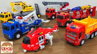 【新品未使用】働く車　トラクター　ショベルカー　パトカー はたらくくるま 消防車 トラクター ショベルカー パトカーが活躍