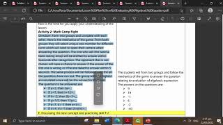 Review of DepEd Daily Lesson Plan