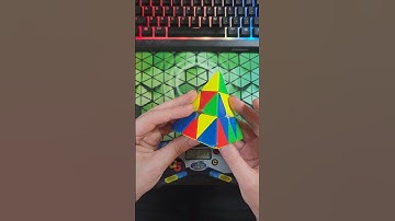 Pyraminx Solve of the Day 5/9 - 2.14 #rubikscube #pyraminx #cubing #puzzle #shorts