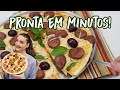 Pizza de liquidificador simples e rpida  cozinha do bom gosto  gabi rossi