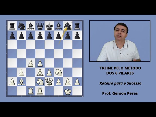 Curso Segredos da Estratégia Moderna no Xadrez em Vídeo - MN Gérson Peres