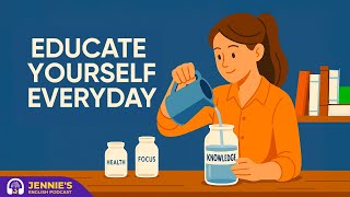 The Power of Daily Self-Education | English & Chill with Jennie | English Podcast