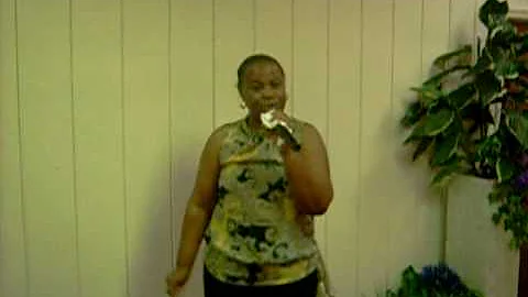 Kathy Irwin singing an original written by  her,An...