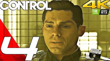 CONTROL - Gameplay Walkthrough Part 4 - Threshold (Full Game) 4K 60FPS RTX