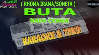 karaoke dangdut BUTA RHOMA IRAMA SONETA NADA CEWEK kybord KN2400/2600