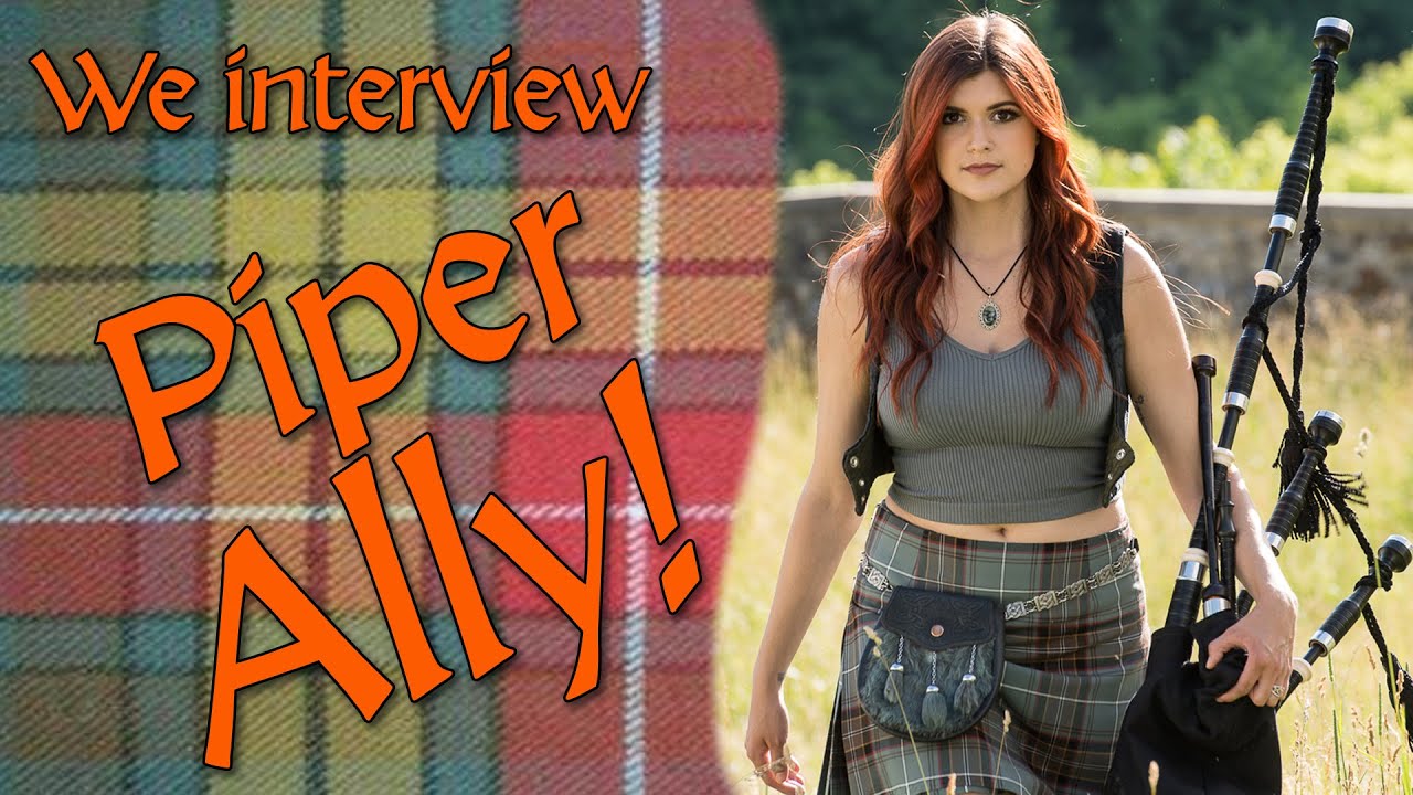 Piper Ally Interview! Ally the Piper brings fresh excitement to Celtic