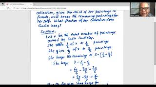 Online class on GRE quant prep - word problem in algebra solved for you! @eliteacollection