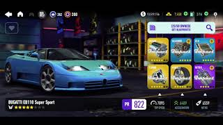 NFS No Limits | Bugatti EB110 SS | Stage 5 Maxed