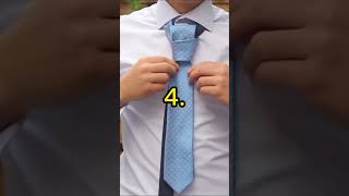 Cómo anudar una corbata fácil y rápido