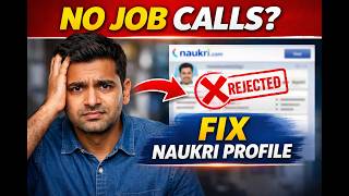 Naukri Profile Optimisation 2026 🔥 Get Recruiter Calls Fast | Job Search Tips India | Naukri.com