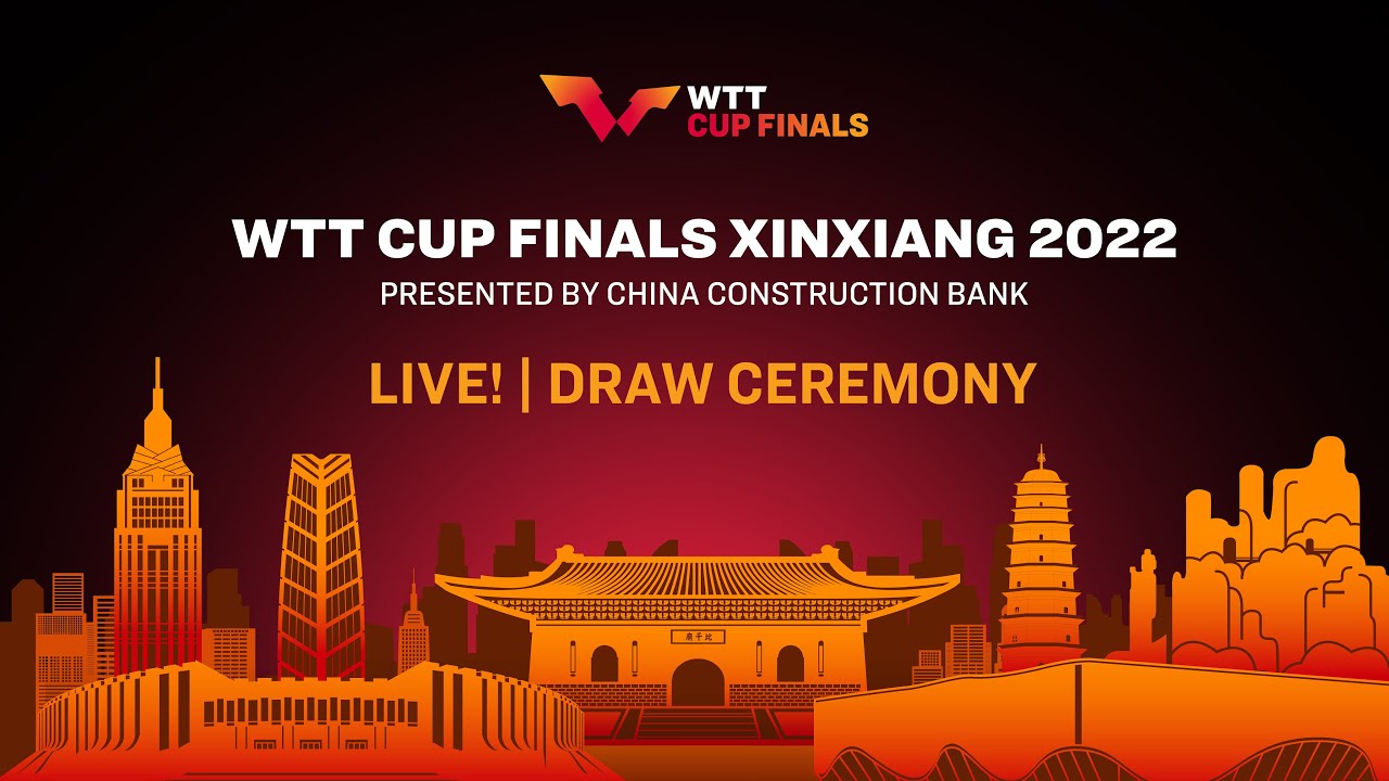 Draw Ceremony LIVE WTT Cup Finals Xinxiang 2022