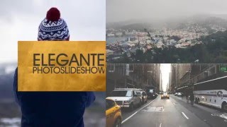 Elegant Slideshow After Efects Project Files