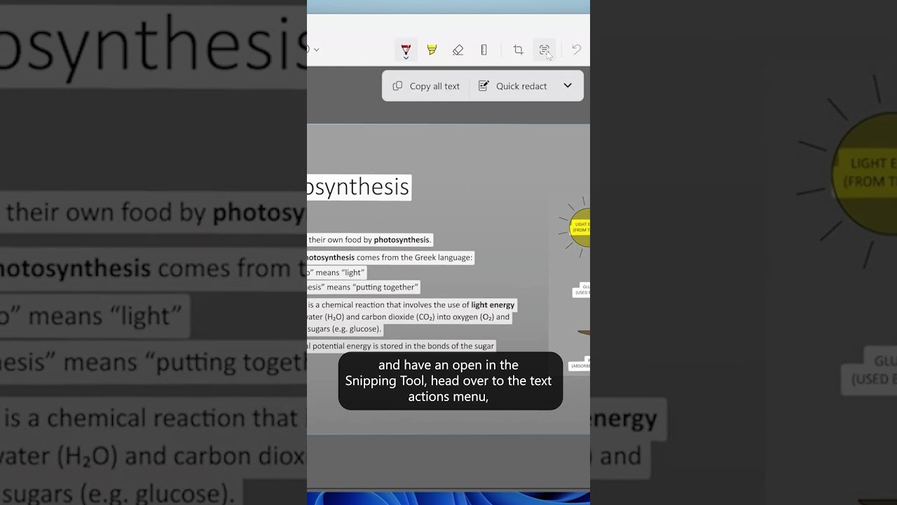 Did You Know Can Extract Or Redact Text Using The Snipping Tool In Windows 11 