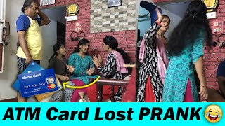 😜*PRANK* On Amma😟Gone Wrong || ATM Card Lost Prank || Ammu Times || Preetha Ammu ||