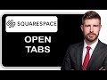 How to Open Tab on Squarespace