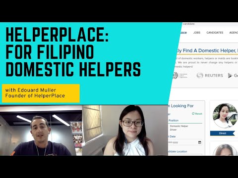 HelperPlace: Helping Filipino Domestic Helpers