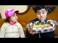 Celina and Hasouna - funny stories with Toys for children 8