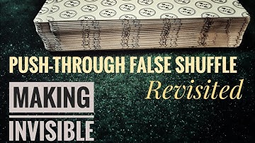 Not Flashing the Push Through False Shuffle