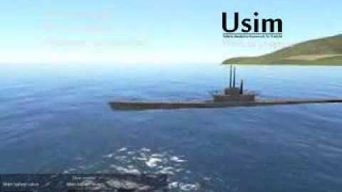 WIP Sumergibles in Usim framework for Unity3d