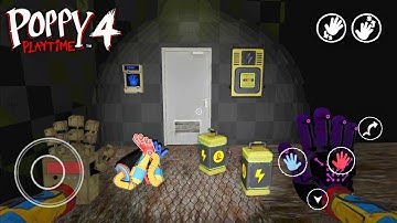 Poppy Playtime Chapter 4 Mobile Fangame Part 1 Full Gameplay Walkthrough