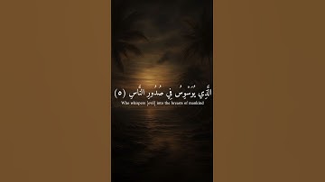 سورة الناس آية ( 4 - 6 )